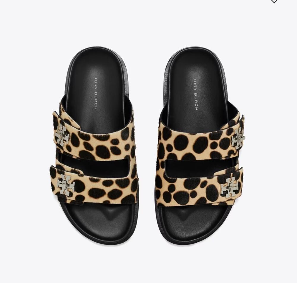 *NIB* TORY BURCH TURNLOCK SPORT SLIDE size 9.5